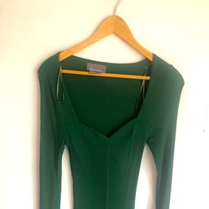 Anthropology Seemed knit Midi dress